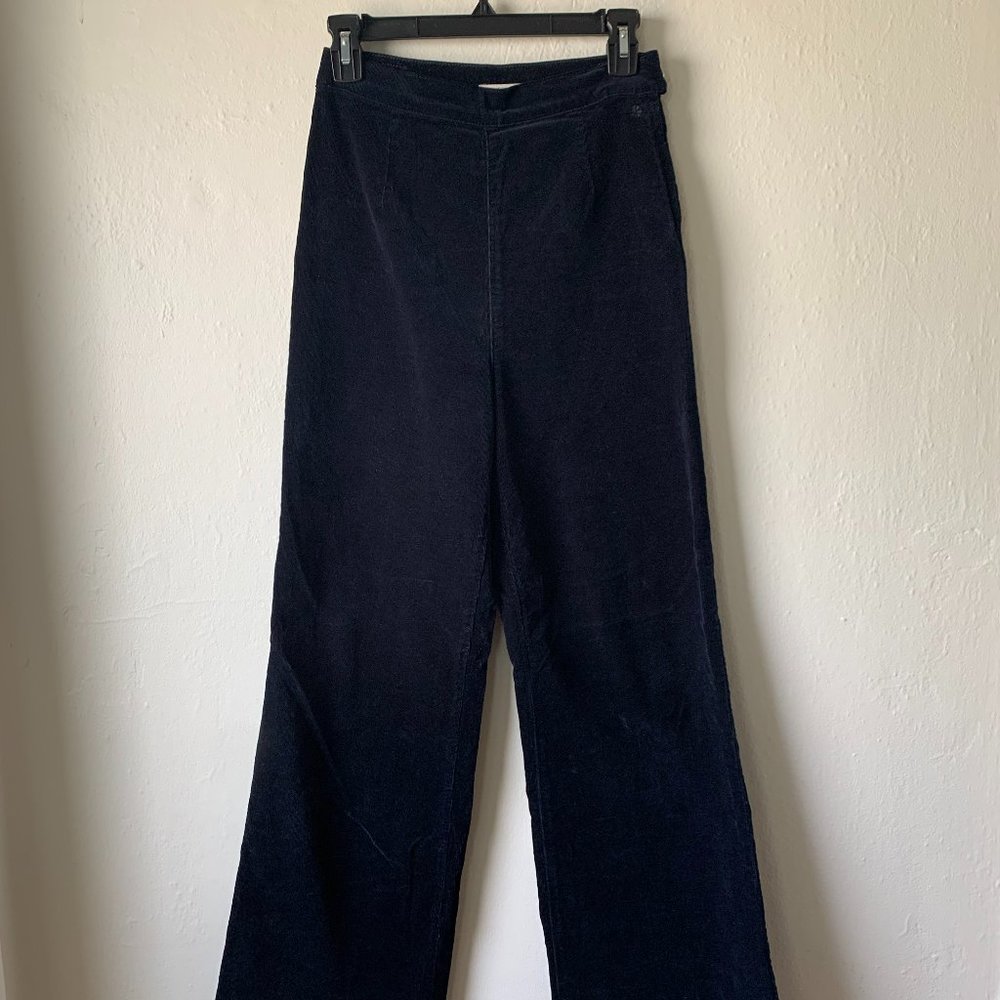 Alexa Chung for AG high rise flare chords